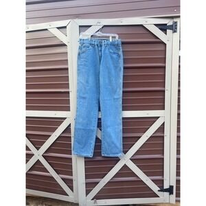 Mission Ridge Denim Men's 32x32 Straight Fit Jeans Blue Cotton Workwear‎